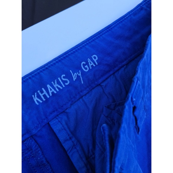 GAP Khakis Broken-In Straight Women's Size 2 Blue Chino Pants - Picture 5 of 6